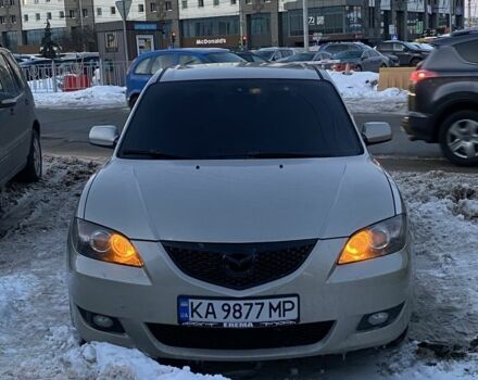 Серый Мазда 3, объемом двигателя 1.6 л и пробегом 300 тыс. км за 4100 $, фото 1 на Automoto.ua