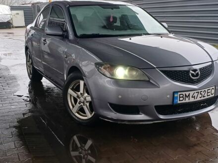 Серый Мазда 3, объемом двигателя 1.6 л и пробегом 360 тыс. км за 2600 $, фото 1 на Automoto.ua