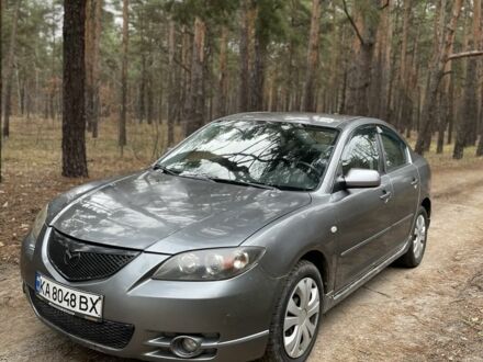 Серый Мазда 3, объемом двигателя 2 л и пробегом 200 тыс. км за 2500 $, фото 1 на Automoto.ua