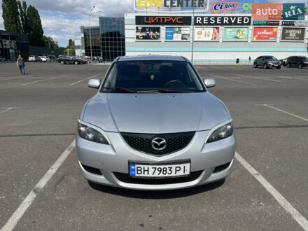 Серый Мазда 3, объемом двигателя 1.6 л и пробегом 144 тыс. км за 4400 $, фото 1 на Automoto.ua