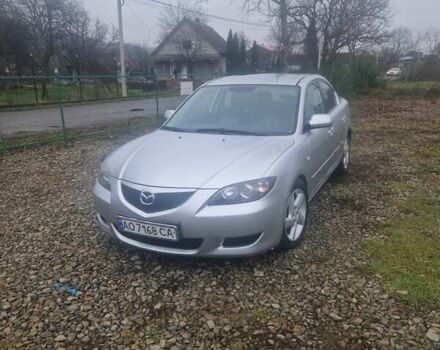 Сірий Мазда 3, об'ємом двигуна 1.6 л та пробігом 240 тис. км за 4500 $, фото 1 на Automoto.ua