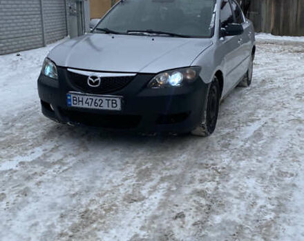 Серый Мазда 3, объемом двигателя 1.6 л и пробегом 315 тыс. км за 2550 $, фото 1 на Automoto.ua