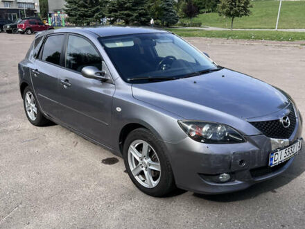 Сірий Мазда 3, об'ємом двигуна 1.6 л та пробігом 244 тис. км за 3700 $, фото 1 на Automoto.ua