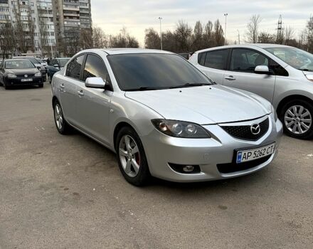 Серый Мазда 3, объемом двигателя 2 л и пробегом 260 тыс. км за 4500 $, фото 1 на Automoto.ua
