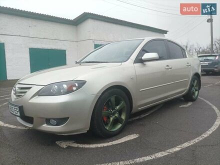 Серый Мазда 3, объемом двигателя 1.6 л и пробегом 300 тыс. км за 4800 $, фото 1 на Automoto.ua