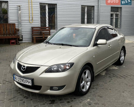 Серый Мазда 3, объемом двигателя 1.6 л и пробегом 177 тыс. км за 5500 $, фото 1 на Automoto.ua