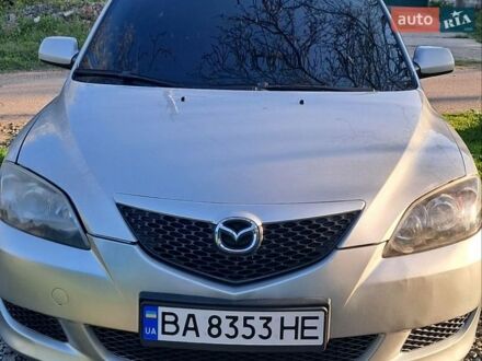Серый Мазда 3, объемом двигателя 1.6 л и пробегом 225 тыс. км за 4600 $, фото 1 на Automoto.ua