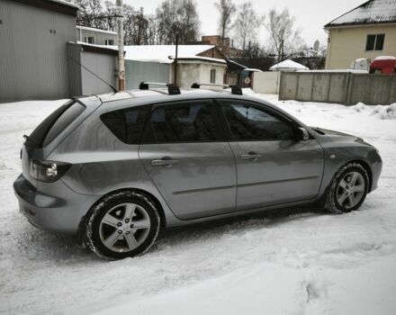 Серый Мазда 3, объемом двигателя 2 л и пробегом 290 тыс. км за 5700 $, фото 1 на Automoto.ua