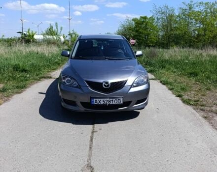 Серый Мазда 3, объемом двигателя 1.6 л и пробегом 196 тыс. км за 5000 $, фото 1 на Automoto.ua