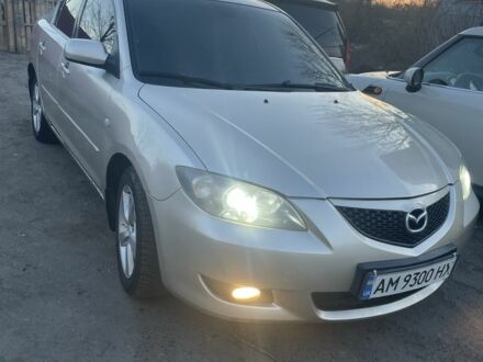 Серый Мазда 3, объемом двигателя 1.6 л и пробегом 350 тыс. км за 3100 $, фото 1 на Automoto.ua
