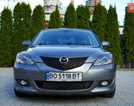 Серый Мазда 3, объемом двигателя 1.6 л и пробегом 240 тыс. км за 3950 $, фото 1 на Automoto.ua