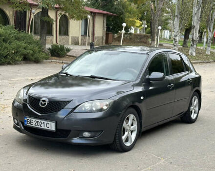 Серый Мазда 3, объемом двигателя 1.6 л и пробегом 250 тыс. км за 5300 $, фото 1 на Automoto.ua