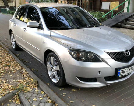 Серый Мазда 3, объемом двигателя 1.6 л и пробегом 210 тыс. км за 3850 $, фото 1 на Automoto.ua