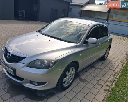 Серый Мазда 3, объемом двигателя 2 л и пробегом 181 тыс. км за 4150 $, фото 1 на Automoto.ua
