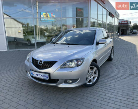 Серый Мазда 3, объемом двигателя 2 л и пробегом 191 тыс. км за 5100 $, фото 1 на Automoto.ua