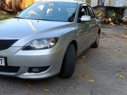 Серый Мазда 3, объемом двигателя 1.6 л и пробегом 230 тыс. км за 3600 $, фото 1 на Automoto.ua