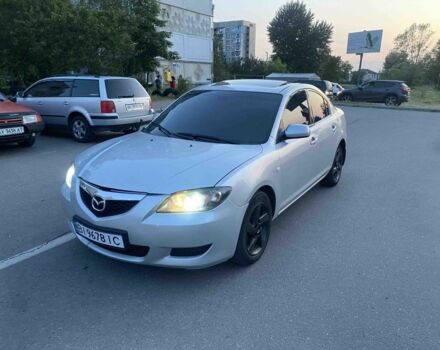 Серый Мазда 3, объемом двигателя 1.6 л и пробегом 250 тыс. км за 3350 $, фото 1 на Automoto.ua
