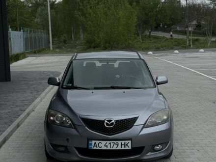 Серый Мазда 3, объемом двигателя 1.6 л и пробегом 289 тыс. км за 3800 $, фото 1 на Automoto.ua