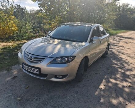 Серый Мазда 3, объемом двигателя 1.6 л и пробегом 285 тыс. км за 3911 $, фото 1 на Automoto.ua