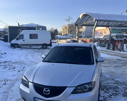 Серый Мазда 3, объемом двигателя 2 л и пробегом 231 тыс. км за 3850 $, фото 1 на Automoto.ua