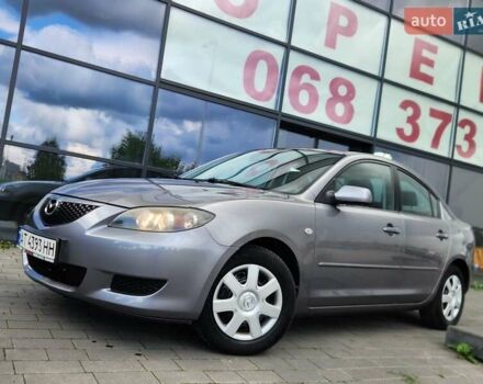 Серый Мазда 3, объемом двигателя 1.6 л и пробегом 175 тыс. км за 4450 $, фото 1 на Automoto.ua