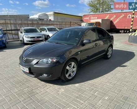 Серый Мазда 3, объемом двигателя 1.6 л и пробегом 138 тыс. км за 5500 $, фото 1 на Automoto.ua