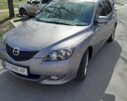 Серый Мазда 3, объемом двигателя 1.6 л и пробегом 166 тыс. км за 4750 $, фото 1 на Automoto.ua