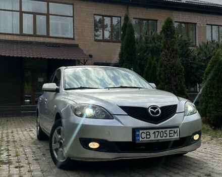 Серый Мазда 3, объемом двигателя 1.6 л и пробегом 188 тыс. км за 4350 $, фото 1 на Automoto.ua