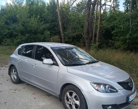 Серый Мазда 3, объемом двигателя 1.6 л и пробегом 254 тыс. км за 4800 $, фото 1 на Automoto.ua
