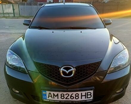 Серый Мазда 3, объемом двигателя 1.6 л и пробегом 235 тыс. км за 4650 $, фото 1 на Automoto.ua
