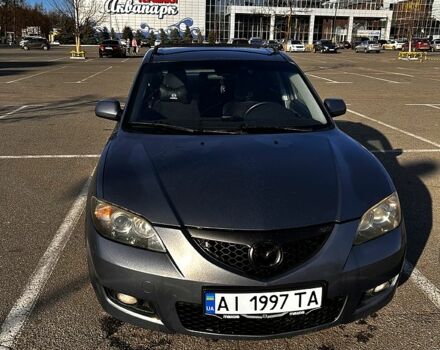 Серый Мазда 3, объемом двигателя 1.6 л и пробегом 370 тыс. км за 3400 $, фото 1 на Automoto.ua