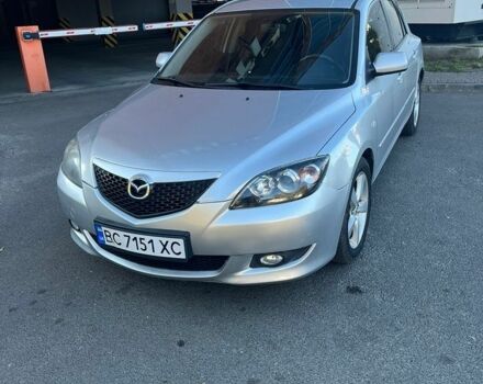 Серый Мазда 3, объемом двигателя 1.6 л и пробегом 236 тыс. км за 3100 $, фото 1 на Automoto.ua