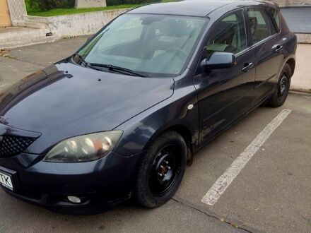 Сірий Мазда 3, об'ємом двигуна 1.6 л та пробігом 224 тис. км за 4200 $, фото 1 на Automoto.ua