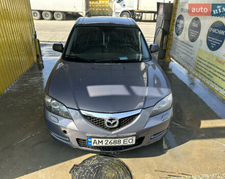 Серый Мазда 3, объемом двигателя 1.6 л и пробегом 189 тыс. км за 4700 $, фото 1 на Automoto.ua