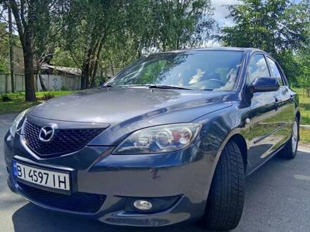 Сірий Мазда 3, об'ємом двигуна 1.56 л та пробігом 247 тис. км за 6700 $, фото 1 на Automoto.ua