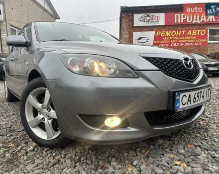 Сірий Мазда 3, об'ємом двигуна 1.6 л та пробігом 216 тис. км за 4800 $, фото 1 на Automoto.ua