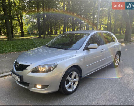 Серый Мазда 3, объемом двигателя 1.6 л и пробегом 184 тыс. км за 4950 $, фото 1 на Automoto.ua