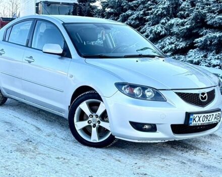 Серый Мазда 3, объемом двигателя 2 л и пробегом 235 тыс. км за 4100 $, фото 1 на Automoto.ua