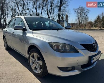 Серый Мазда 3, объемом двигателя 1.6 л и пробегом 209 тыс. км за 5300 $, фото 1 на Automoto.ua