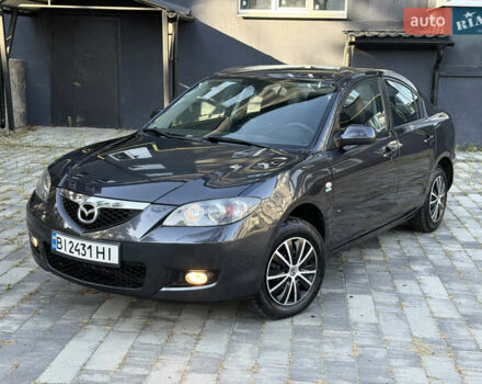 Серый Мазда 3, объемом двигателя 1.6 л и пробегом 189 тыс. км за 5200 $, фото 1 на Automoto.ua
