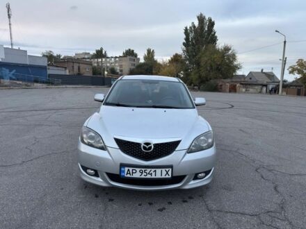 Серый Мазда 3, объемом двигателя 2 л и пробегом 170 тыс. км за 4800 $, фото 1 на Automoto.ua