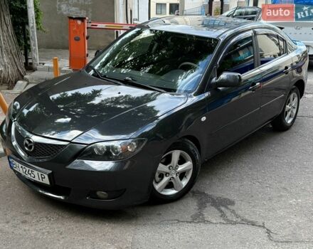 Серый Мазда 3, объемом двигателя 1.6 л и пробегом 245 тыс. км за 4600 $, фото 1 на Automoto.ua