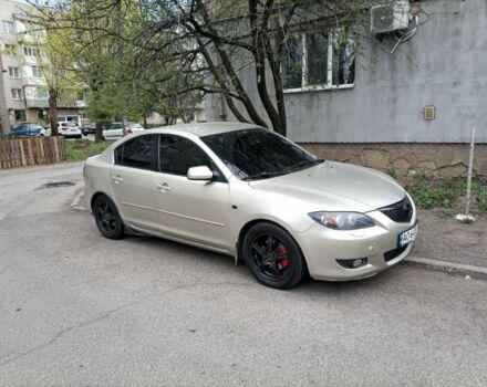 Серый Мазда 3, объемом двигателя 1.6 л и пробегом 274 тыс. км за 4983 $, фото 1 на Automoto.ua