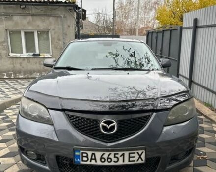Серый Мазда 3, объемом двигателя 1.6 л и пробегом 270 тыс. км за 4200 $, фото 1 на Automoto.ua