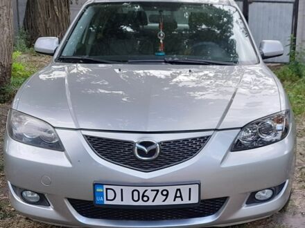 Серый Мазда 3, объемом двигателя 2 л и пробегом 220 тыс. км за 5000 $, фото 1 на Automoto.ua