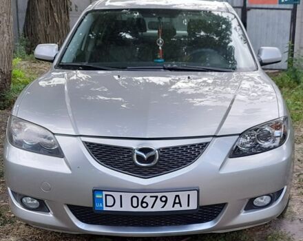 Серый Мазда 3, объемом двигателя 2 л и пробегом 220 тыс. км за 5000 $, фото 1 на Automoto.ua