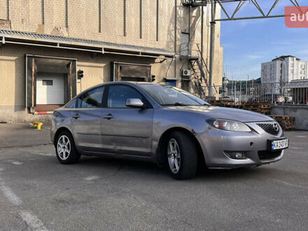 Серый Мазда 3, объемом двигателя 1.6 л и пробегом 220 тыс. км за 3500 $, фото 1 на Automoto.ua