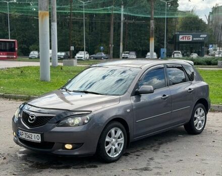Серый Мазда 3, объемом двигателя 1.6 л и пробегом 217 тыс. км за 4950 $, фото 1 на Automoto.ua