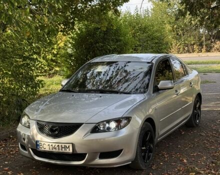 Серый Мазда 3, объемом двигателя 1.6 л и пробегом 211 тыс. км за 2760 $, фото 1 на Automoto.ua