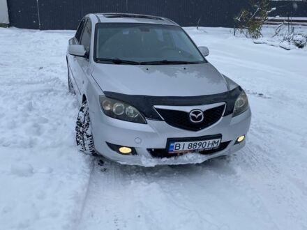 Серый Мазда 3, объемом двигателя 1.6 л и пробегом 234 тыс. км за 4500 $, фото 1 на Automoto.ua